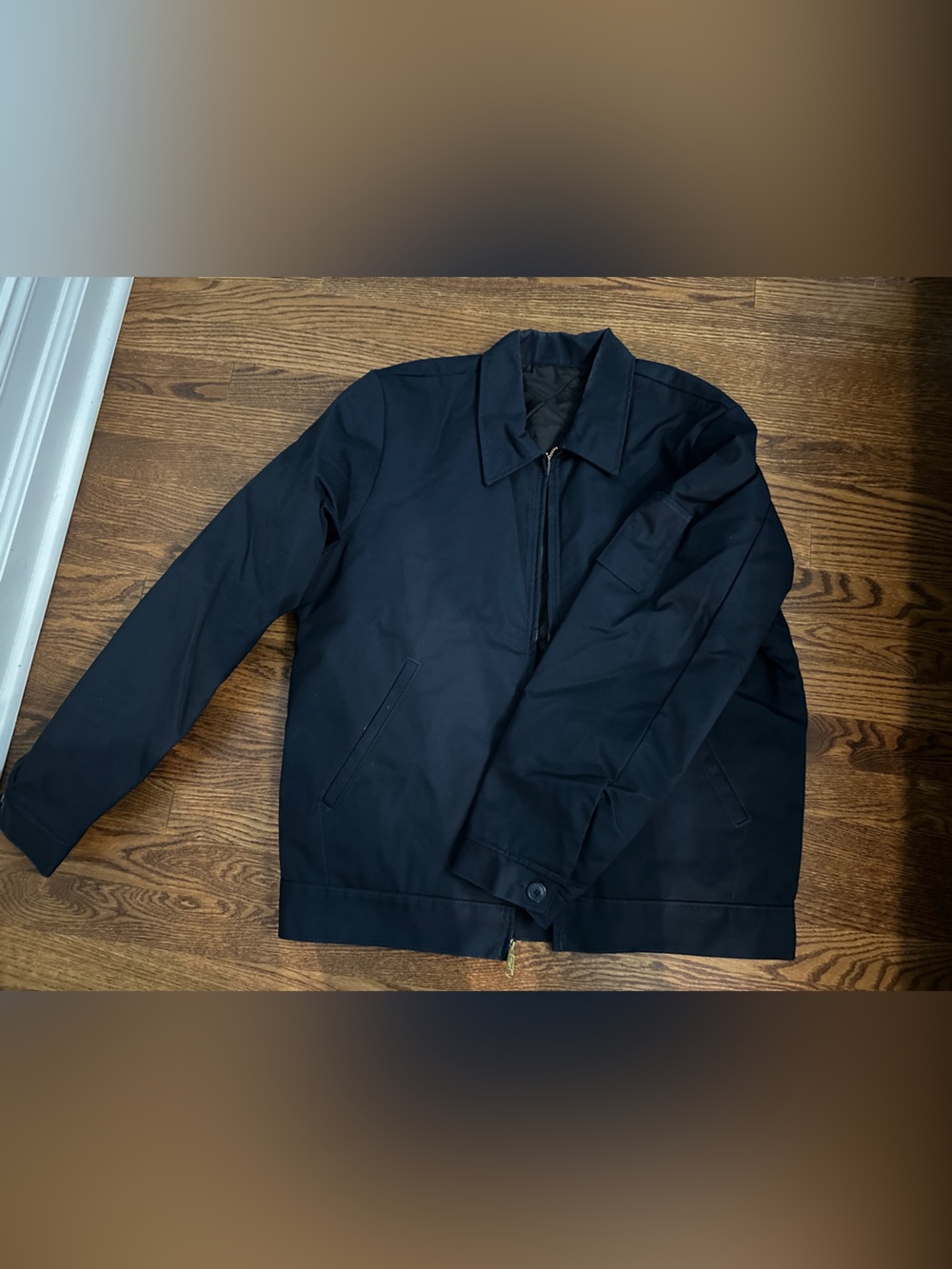 Dickies Eisenhower Men's Navy Zip-Front Jacket